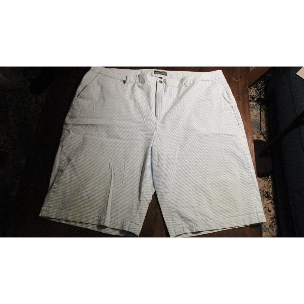NWOT Lauren Active Ralph Lauren Size 18W Blue White Bermuda Golf Shorts